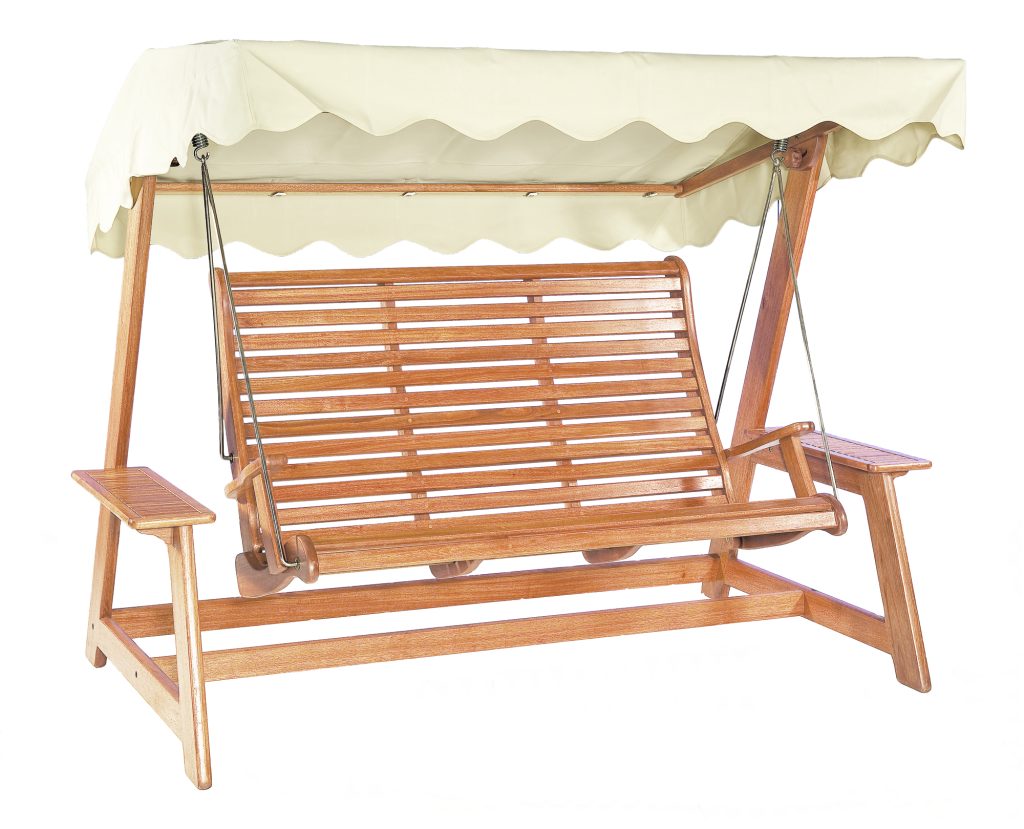 Alexander Rose Mahogany Swing Seat Ecru Garden Furniture Outlet